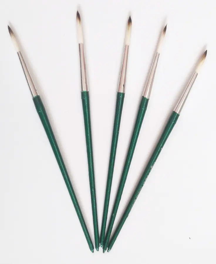 Round Art Brush, All numbers